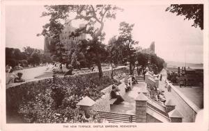 uk14511 new terrace castle gardens rochester  real photo uk