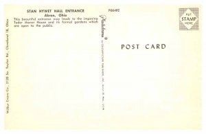 Postcard HOUSE SCENE Akron Ohio OH AS3871