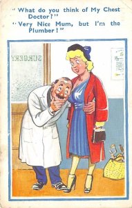 Promiscuous Woman With Doctor Cartoon Occupation, Doctor 1952 