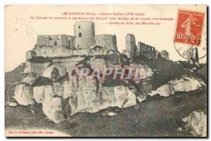 Old Postcard The Andrelys Eure Chateau Gaillard