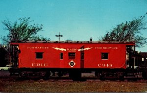Trains Erie Railroad All Steel Caboose