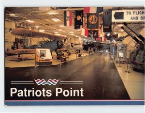 Postcard The Yorktown Squadron, Patriots Point, Mount Pleasant, South Carolina