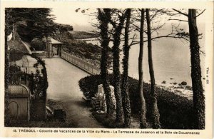 CPA Treboul- La Terrasse de Josanon et la Baie de Douarnenez FRANCE (1026748)