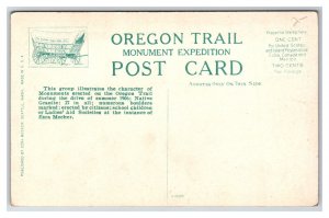 Monuments Multiview Oregon Trail Monument Expedition UNP DB Postcard G18