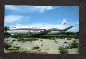 AZ Aerolineas Republica Republic Airlines Plane Airplane Tucson Arizona Airport