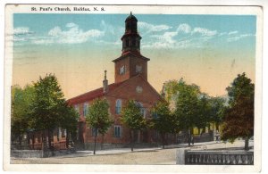 St Paul's Church, Halifax, Nova Scotia, Used 1921