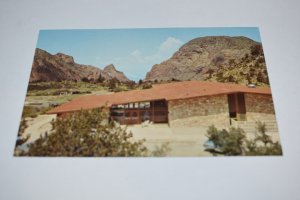 Chisos Mountains Lodge Central Building Big Bend National Park Texas Postcard