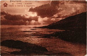 CPA CORSE - AJACCIO - Coucher de Soleil sur les Sanguinaires (710197)