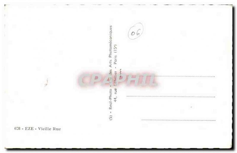 Eze Postcard Old Old Street