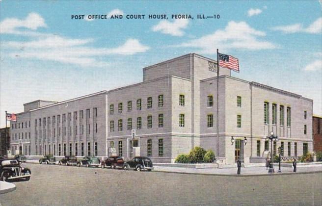 Illinois Peoria Post Office and Court House