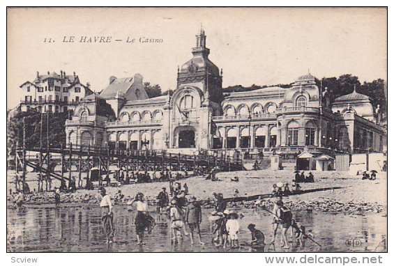 LE HAVRE, Seine Maritime, France, 1900-1910's; Le Casino