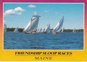Maine Friendship Sloop Races Of The Coast