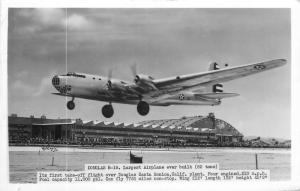 Douglas B-19, Largest Airplane Ever Built Postcard. Military