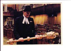 Sargent at Arms with Mace,  House of Commons, Ottawa, Ontario, Interior,