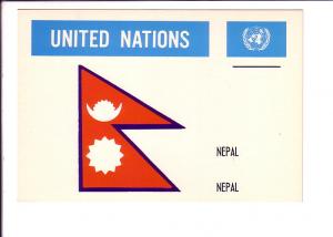 Nepal, Flag, United Nations