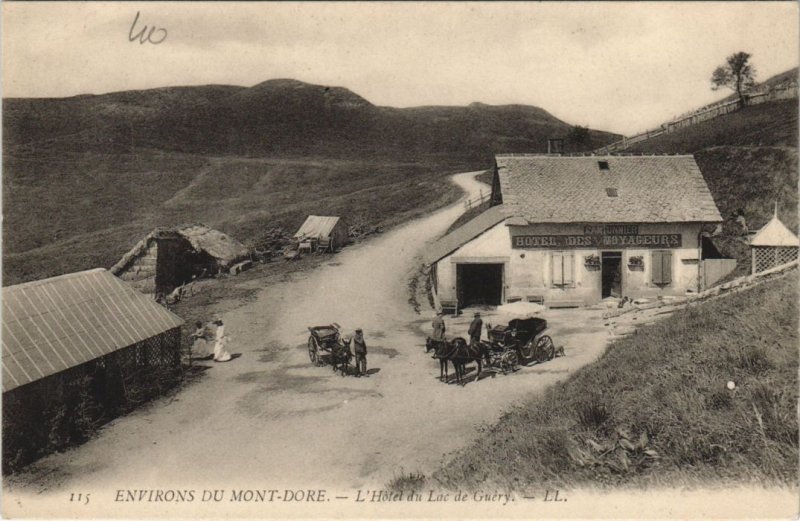 CPA LE MONT-DORE Environs - L'Hotel du Lac de Guery (1253494)