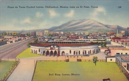 Mexico Juarez Bull Ring 1946