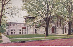 SPRINGFIELD, Illinois, 1900-1910s; Second Presbyterian Church