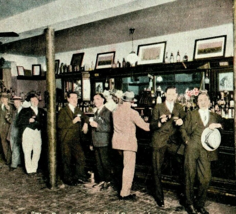 c.1910 The Royal Prince Bar. Bermuda P164