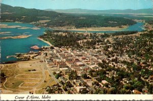 Idaho Coeur d'Alene Aerial View