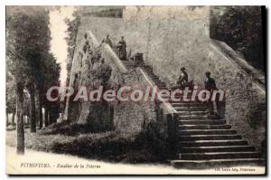 Postcard From The Old Pithiviers Staircase Postern