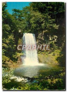 Modern Postcard Mountain Cascade