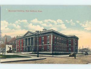 Divided-Back BUILDING New Bedford Massachusetts MA ho2806