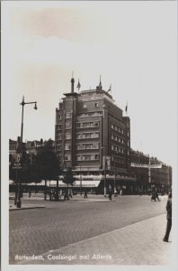 Netherlands Rotterdam Coolsingel met Atlanta Vintage RPPC C184