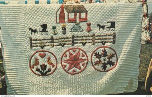 Pennsylvania Dutch Quilt , 1950-60s