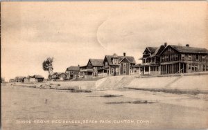 Beach Cottages, Beach Park, Clinton CT c1944 Vintage Postcard M70