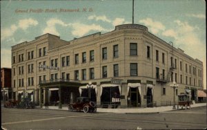 Bismarck ND Grand Pacific Hotel Drugstore c1910 Postcard 