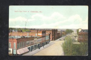 CHILLICOTHE MISSOURI DOWNTOWN STREET SCENE VINTAGE POSTCARD MO.