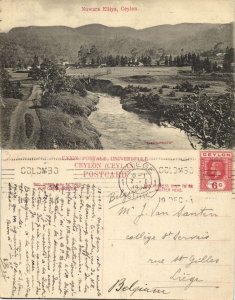 ceylon, NUWARA ELIYA, Panorama (1914) Postcard