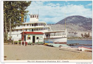 The S.S. Sicamous Sternwheeler at Penticton,  B.C.,  Canada,   50-70s