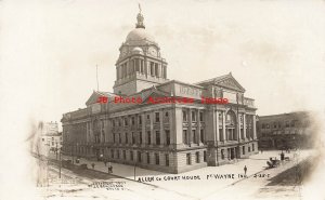 IN, Fort Wayne, Indiana, RPPC, Allen County Court House, Bryan Photo No 2-35-C