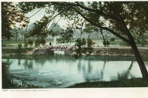 OH - Cincinnati, The Lake in Lincoln Park