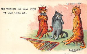 Publisher Davidsons Bros Series 6123 Artist Louis Wain 1905 