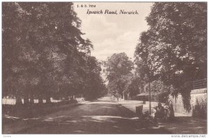 NORWICH, Norfolk, England, 1900-1910's; Ipswich Road