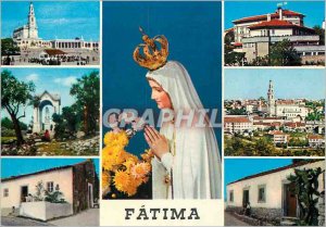 Modern Postcard Souvenir Fatima Portugal