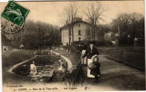 CPA LYON Parc de la Tete d'Or Les Cygnes (462786)