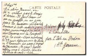 Pornic Old Postcard The output of the port and the old castle