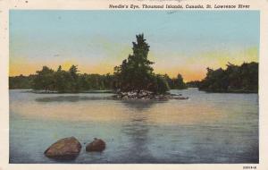 Needles Eye, St Lawrence River - Thousand Islands, Canada - pm 1944 - WB