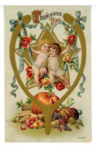 Greeting - Thanksgiving. 