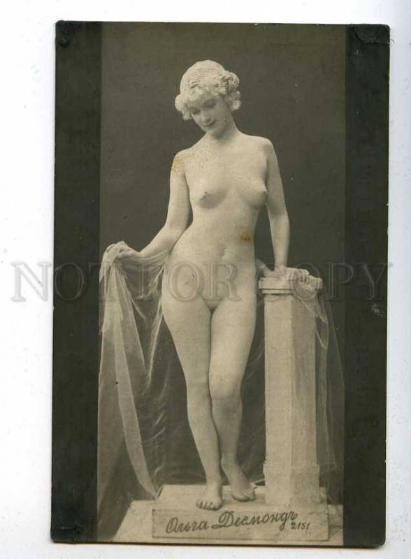 198439 NUDE Olga DESMOND German DANCER actress Vintage PHOTO