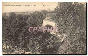 Postcard Old St Maurice the Chateauneuf Spinning Crins