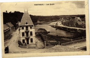 CPA PONTRIEUX - Les Quais (243245)
