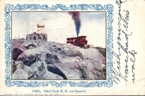 Colorado Pike's Peak Railroad and Summit 1906