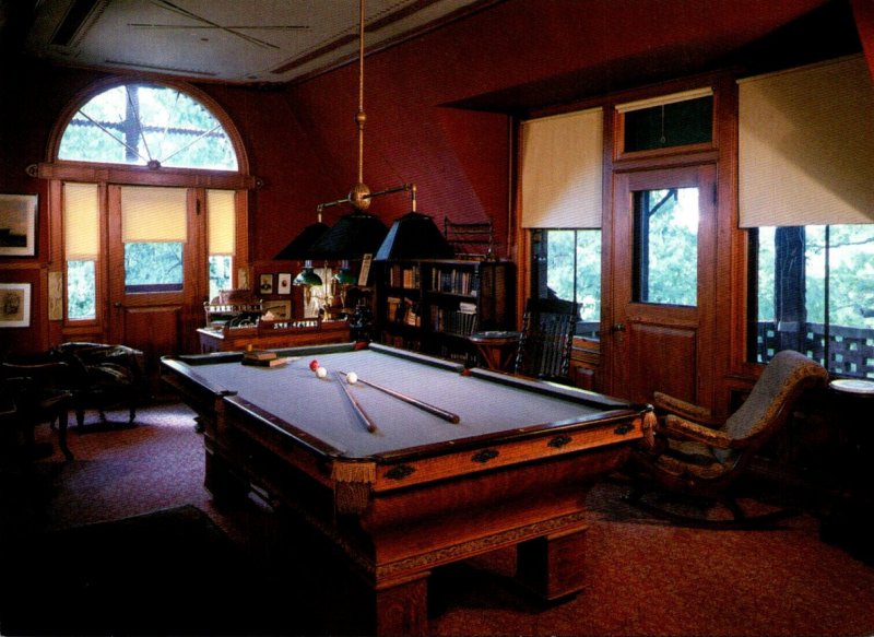 Connecticut Hartford Mark Twain House 1874-1891 The Billiard Room