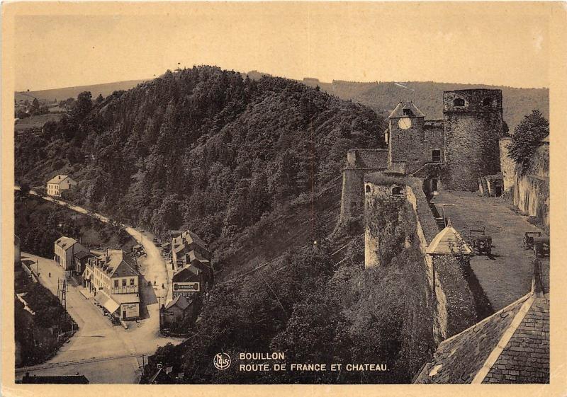 BR5818 Route de France et Chateau Bouillon  belgium