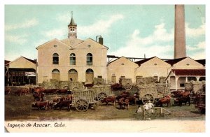 Postcard Cuba Ingenio de Azucar - Sugar Mill